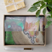 Mystische Botschaften: Tarot und Arakeln über den Seidenpapier (Geschenk)