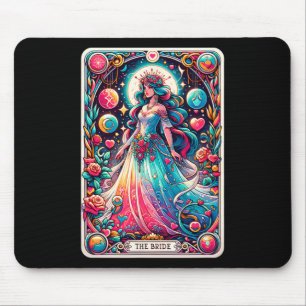 Mystische Bride Tarot Card Verzaubernde Hochzeitsk Mousepad