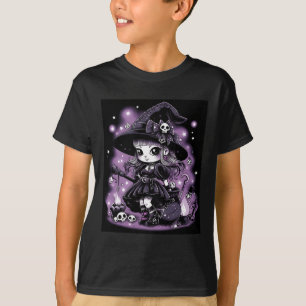 Mystische Charmen Halloween Hexe Graphic T-Shirt