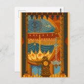Mystische Deckenwerbung aus Brightons Musikraum Postkarte (Vorne/Hinten)