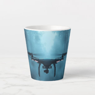 Mystische Drohne Latte Tasse
