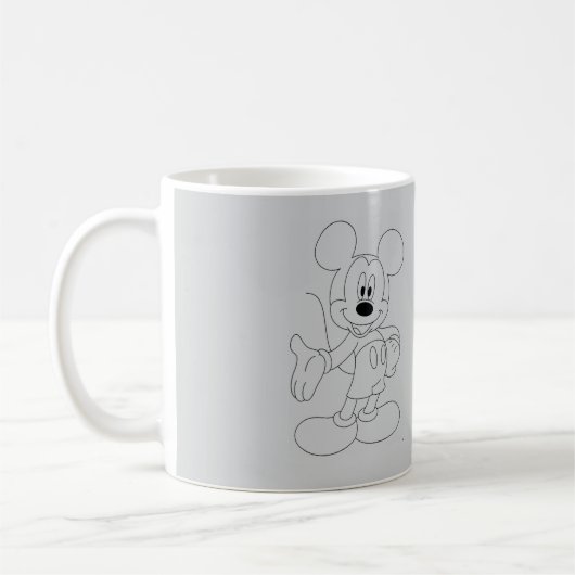 Mystische dunkle abstrakte Kunstdesign | Moderne M Kaffeetasse (Links)