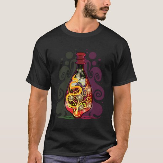 Mystische Durchstechflasche T-Shirt (Vorderseite)