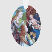 Mystische Ehe der St. Catherine von Alexandria Ornament (Vorderseite)