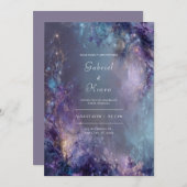 Mystische Einladung zur Hochzeit (Vorne/Hinten)