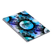 Mystische Eleganz im zeitgenössischen Stil Notizblock (Rechte Seite)