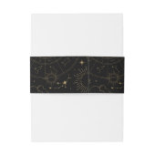 Mystische Elemente der Himmelswelt beginnen mit sc Einladungsbanderole (Rückseitenbeispiel)