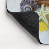 Mystische EnergieSeashells und Starfish Mausepad Mousepad (Ecke)