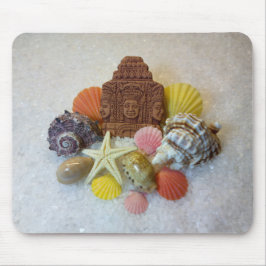Mystische EnergieSeashells und Starfish Mausepad Mousepad