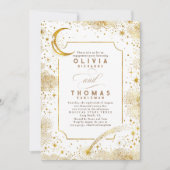 Mystische Engagement-Partei für den Starry Night M Einladung (Vorderseite)