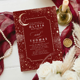 Mystische Engagement-Partei für den Starry Night M Einladung