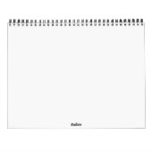 Mystische Erinnerungen Kalender (Rückseite)