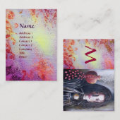 MYSTISCHE ERINNERUNGEN/MAGDALENMONOGRAM VISITENKARTE (Vorne/Hinten)