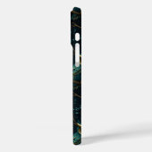 Mystische Eule - verzauberte Forstästhesie Case-Mate iPhone Hülle (Rückseite / Links)