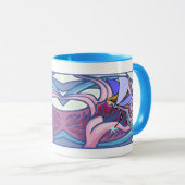 Mystische Faibe mit Tasse der Blume (VorderseiteRechts)