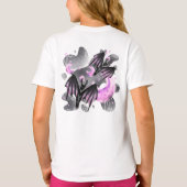 Mystische Fledermäuse, die einen leuchtenden Mond T-Shirt (Rückseite)