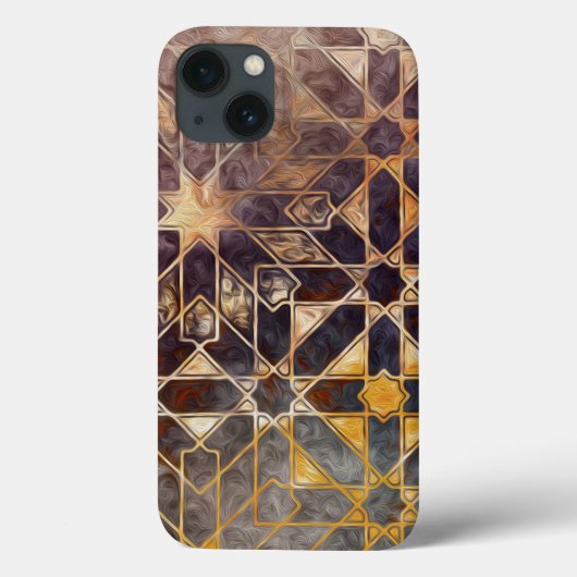 Mystische Fliesen I Case-Mate iPhone Hülle (Rückseite)