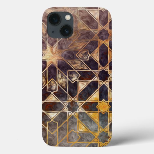 Mystische Fliesen I Case-Mate iPhone Hülle (Rückseite)