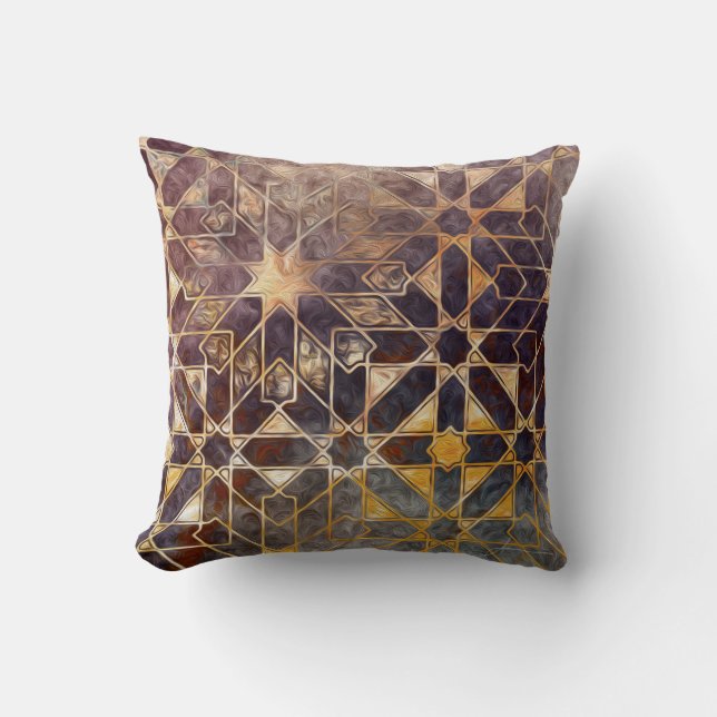 Mystische Fliesen I Kissen (Vorderseite)