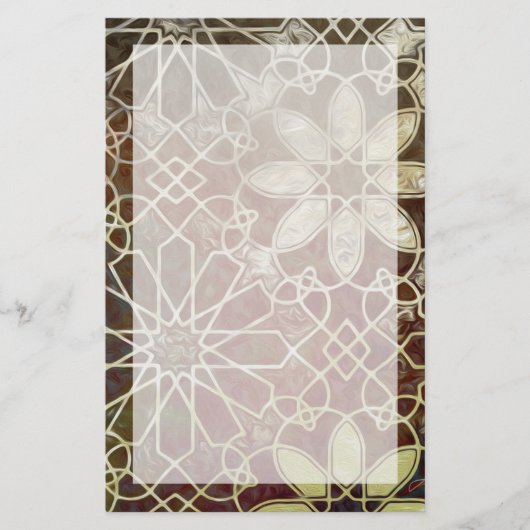 Mystische Fliesen II Briefpapier (Vorderseite)