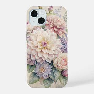 Mystische florale Telefonzelle - Hexen-Garten-Träu iPhone 15 Hülle