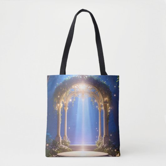 Mystische Forest Archway Light Tasche (Vorderseite)