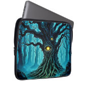 Mystische Forest Eye Tree Art Laptopschutzhülle (Vorne Rechts)