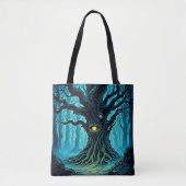 Mystische Forest Eye Tree Art Tasche (Vorderseite)