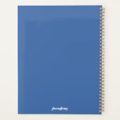 Mystische Frau mit Feathers Planner Planer (Rückseite)