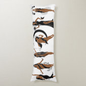 Mystische Frau Seitenschläferkissen (Vorderseite Vertikal)