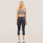 Mystische Frauen Capri Leggings (Vorderseite)