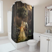 Mystische Frauen und Pferde Duschvorhang (Beispiel)