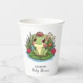 Mystische Frog-Babydusche Pappbecher (Vorderseite)