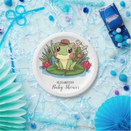 Mystische Frog-Babydusche Pappteller