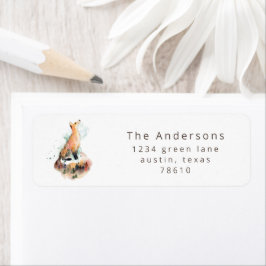 mystische Fuchswald-Rücksendeadresse