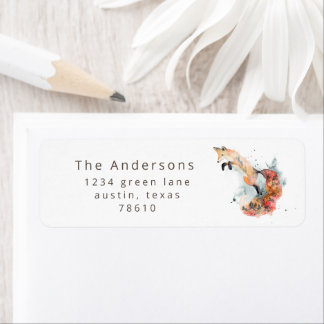 mystische Fuchswald-Rücksendeadresse