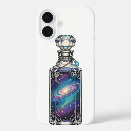 Mystische Galaxie in einer Flasche Case-Mate iPhone Hülle (Rückseite)