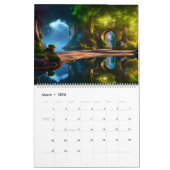 Mystische Gärten von E.J. Gold Kalender (Mär 2026)