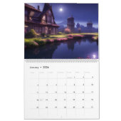 Mystische Gärten von E.J. Gold Kalender (Jan 2026)