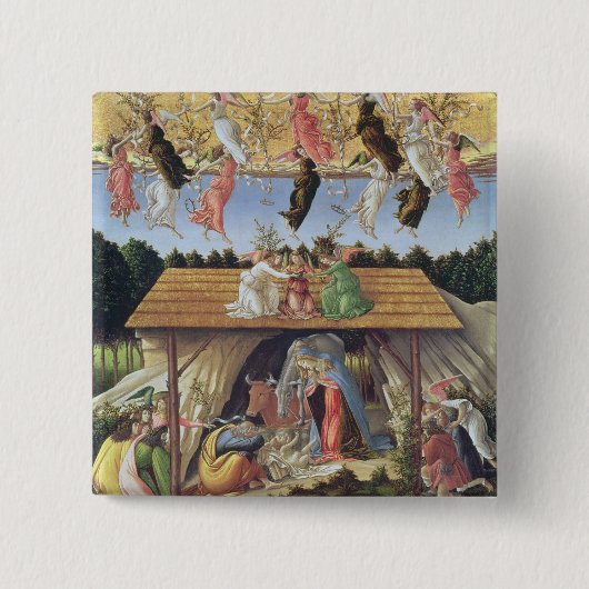 Mystische Geburt Christi, 1500 Button (Vorderseite)