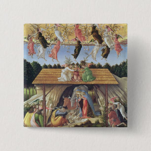 Mystische Geburt Christi, 1500 Button