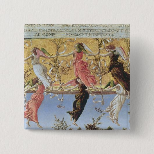 Mystische Geburt Christi Button (Vorderseite)