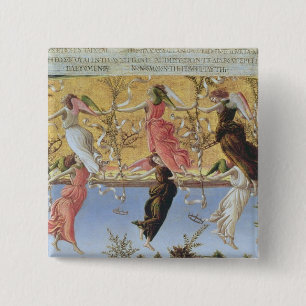 Mystische Geburt Christi Button