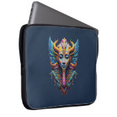 Mystische geflügelte Gottheit Laptopschutzhülle (Vorne Rechts)