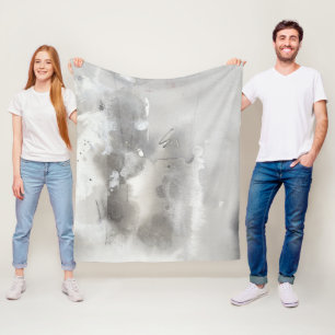 Mystische Gegenstände - Grau Fleecedecke