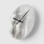 Mystische Gegenstände - Grau Runde Wanduhr (Winkel)