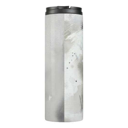 Mystische Gegenstände - Grau Thermosbecher (Rückseite)