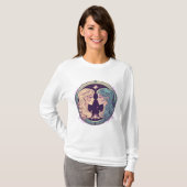 Mystische Gemini-Reflektion T-Shirt (Vorne ganz)
