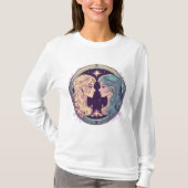 Mystische Gemini-Reflektion T-Shirt (Vorderseite)
