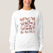 Mystische Geschenke von Boho mit Vintagen Schmette Sweatshirt (Vorderseite)